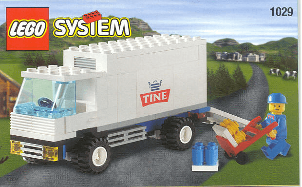 LEGO Milk Delivery Truck - Tine (1029-1) set, 1999