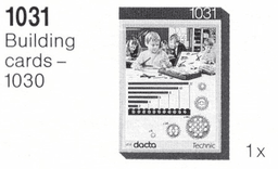 LEGO Building Cards - 1030 (1031-1) set