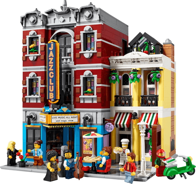LEGO Jazz Club (10312-1) set, 2023