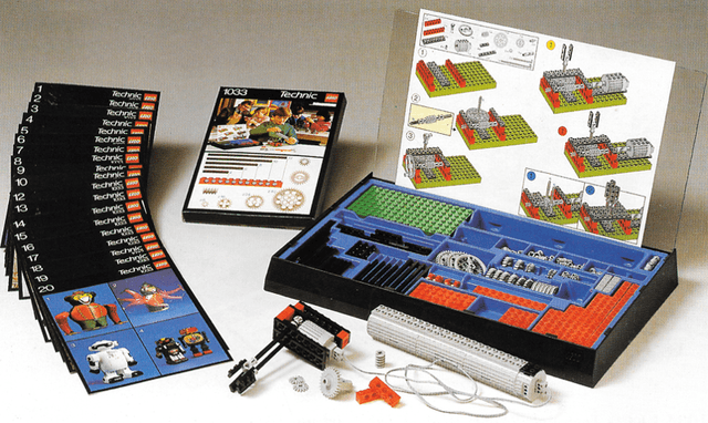 LEGO TECHNIC II Set 4.5v (1032-1) set, 1985
