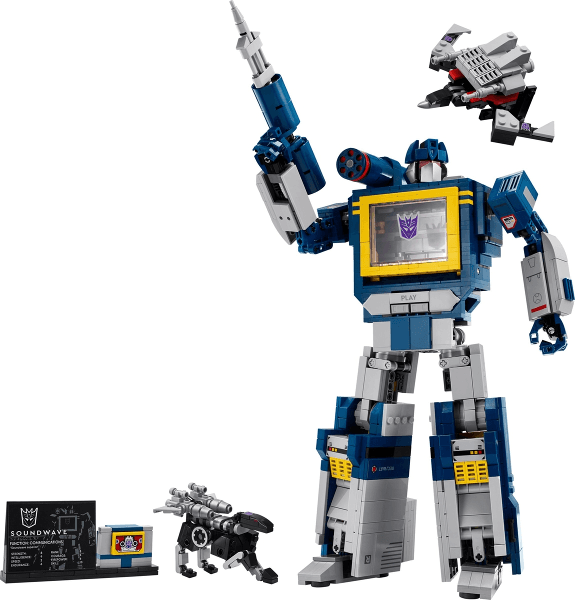 LEGO Soundwave (10358-1) set, 2025