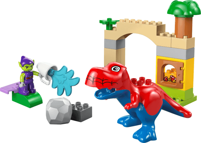 LEGO Dinosaur Spidey-Rex vs. Green Goblin (10463-1) set, 2026