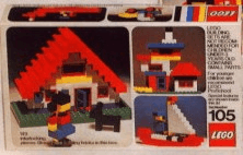 LEGO Building Set (105-2) set, 1973