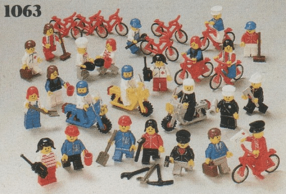 LEGO Community Workers (1063-1) set, 1985