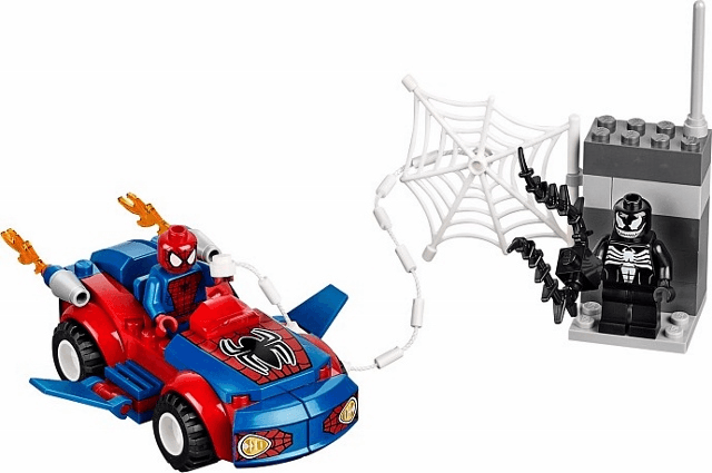 LEGO Spider-Man: Spider-Car Pursuit (10665-1) set, 2014