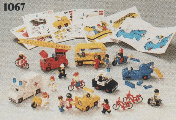 LEGO Community Vehicles (1067-1) set, 1985