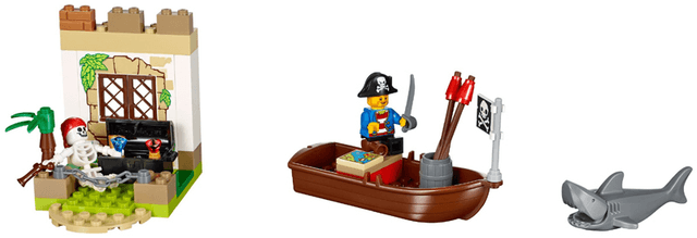 LEGO Pirate Treasure Hunt (10679-1) set, 2015