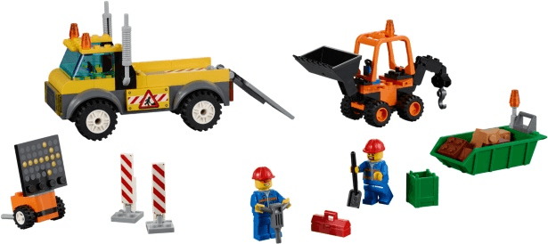 LEGO Road Work Truck (10683-1) set, 2015