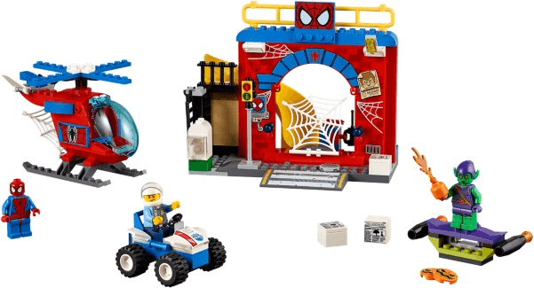 LEGO Spider-Man Hideout (10687-1) set, 2015