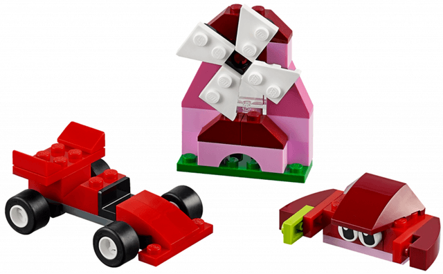 LEGO Red Creativity Box (10707-1) set, 2017