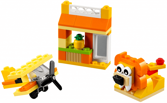 LEGO Orange Creativity Box (10709-1) set, 2017
