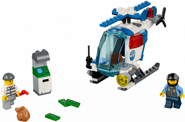 LEGO Police Helicopter Chase (10720-1) set, 2016