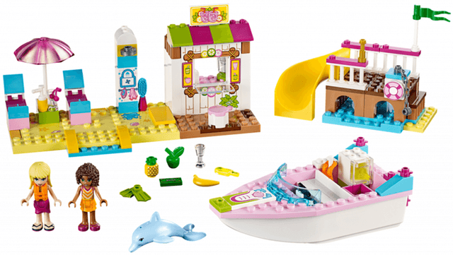 LEGO Andrea & Stephanie's Beach Holiday (10747-1) set, 2017