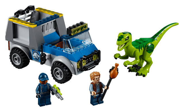 LEGO Raptor Rescue Truck (10757-1) set, 2018