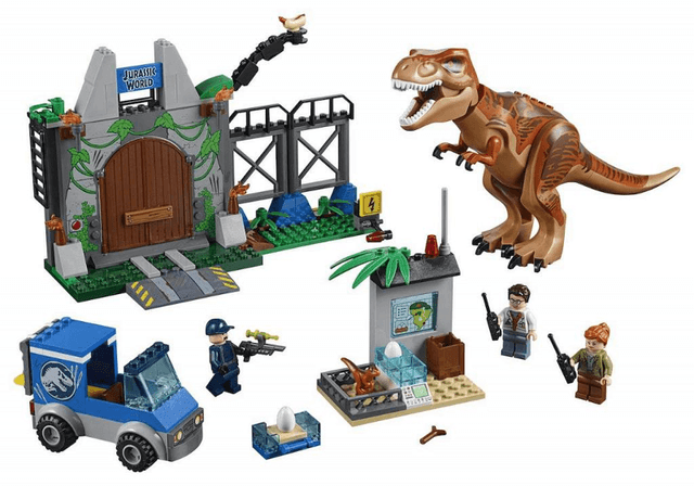 LEGO T. rex Breakout (10758-1) set, 2018