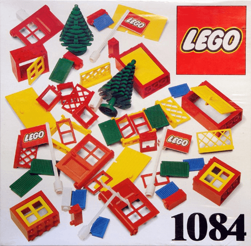 LEGO {Spare Elements - Structures} (1084-1) set, 1984