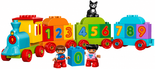 LEGO Number Train (10847-1) set, 2017