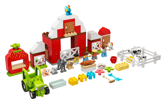 LEGO Barn, Tractor & Farm Animal Care (10952-1) set, 2021