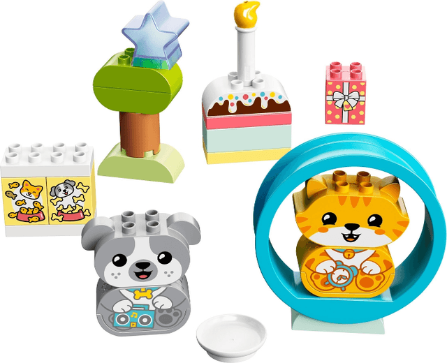 LEGO My First Puppy & Kitten with Sounds (10977-1) set, 2022