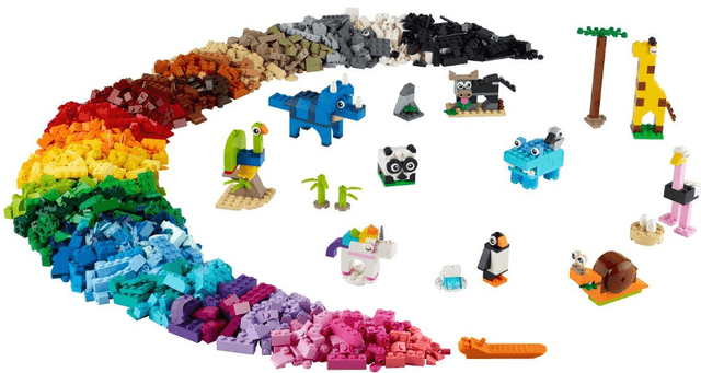 LEGO Bricks and Animals (11011-1) set, 2020