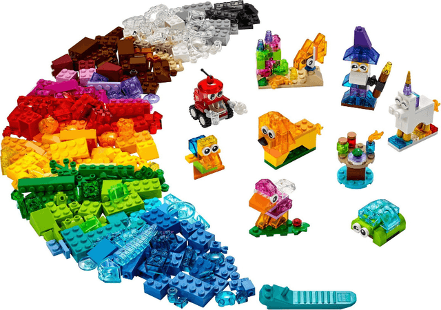 LEGO Creative Transparent Bricks (11013-1) set, 2021