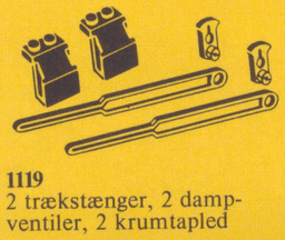 LEGO Locomotive Piston Assemblies (1119-1) set