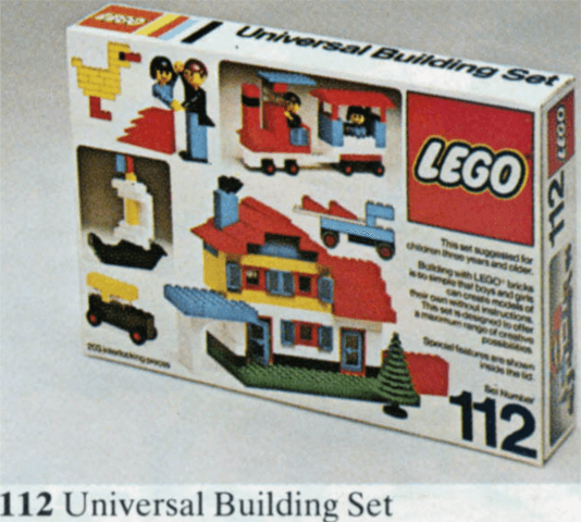 LEGO Universal Building Set (112-1) set, 1977