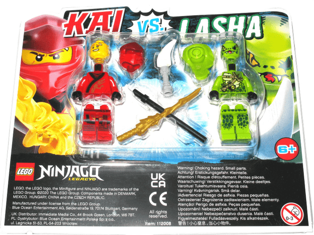LEGO Kai vs. Lasha blister pack (112008-1) set, 2020