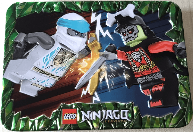 LEGO Zane vs. Bone King metal box (112402-1) set, 2024