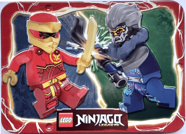 LEGO Mech Kai vs. Cinder metal box (112403-1) set, 2024