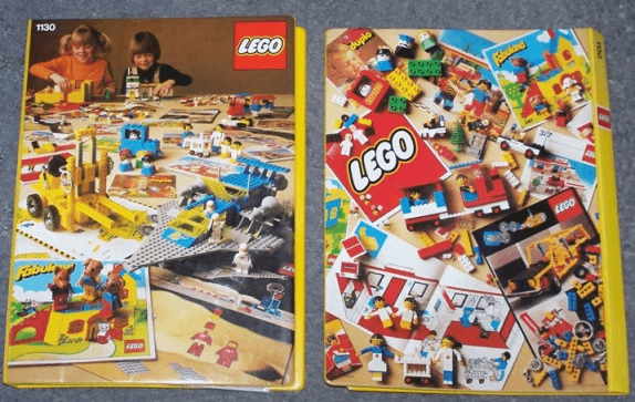 LEGO Storage Folder for Building Instructions (16 Internal Pockets) (1130-1) set, 1980