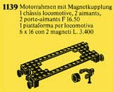 LEGO Motor-Mount Plate with Magnetic Couplers (1139-1) set