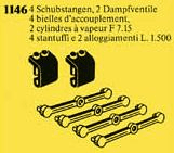 LEGO Pushrods, Cylinder Housings (1146-1) set