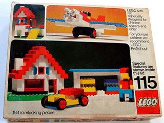 LEGO Building Set (115-1) set, 1973