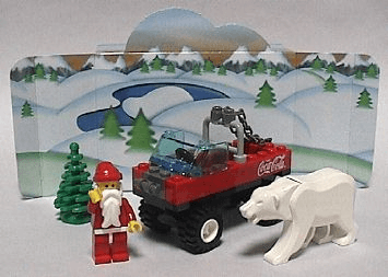 LEGO Santa in Truck with Polar Bear polybag (1177-1) set, 2000