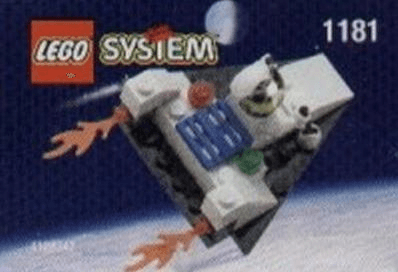 LEGO Space Port Spacecraft (1181-1) set, 1999