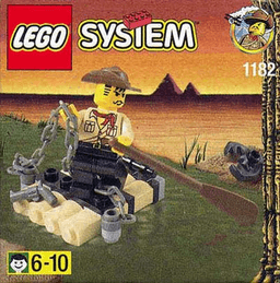LEGO Adventurers Raft (1182-1) set