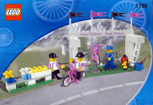 LEGO Service Team - 2 Bikers with Service Tools (1198-1) set, 2000