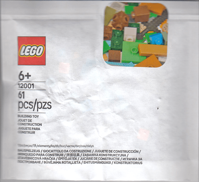 LEGO Parts for Minecraft: Games Book (included in Book b25min04uk) paper bag (12001-1) set, 2025