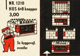 LEGO Small Store Set (1210-2) set, 1955