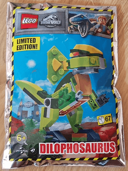 LEGO Dilophosaurus Foil Pack (122115-1) set