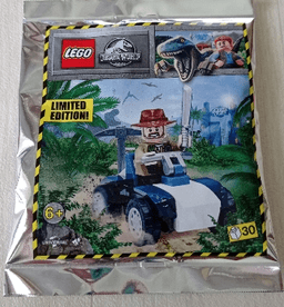 LEGO Sinjin Prescott with Buggy foil pack (122116-1) set