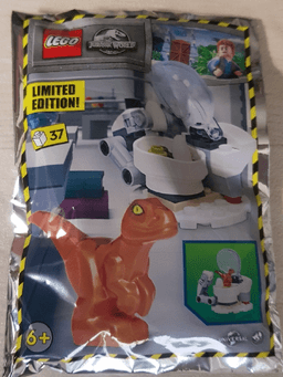 LEGO Raptor with Hatchery foil pack (122219-1) set