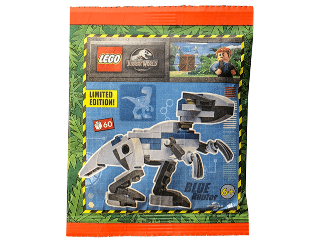 LEGO Blue Raptor paper bag (122225-1) set, 2022