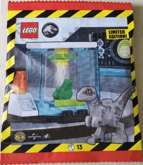LEGO Raptor Breakout paper bag (122506-1) set, 2026