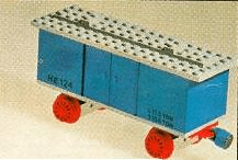 LEGO Goods Wagon (124-1) set, 1969