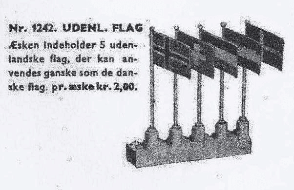 LEGO International Flags (1242-2) set, 1957