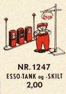 LEGO Esso Pumps/Sign (1247-2) set, 1955