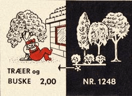 LEGO Painted Trees and Bushes (1248-2) set, 1955