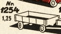 LEGO 1:87 Bedford Flatbed Trailer (1254-2) set